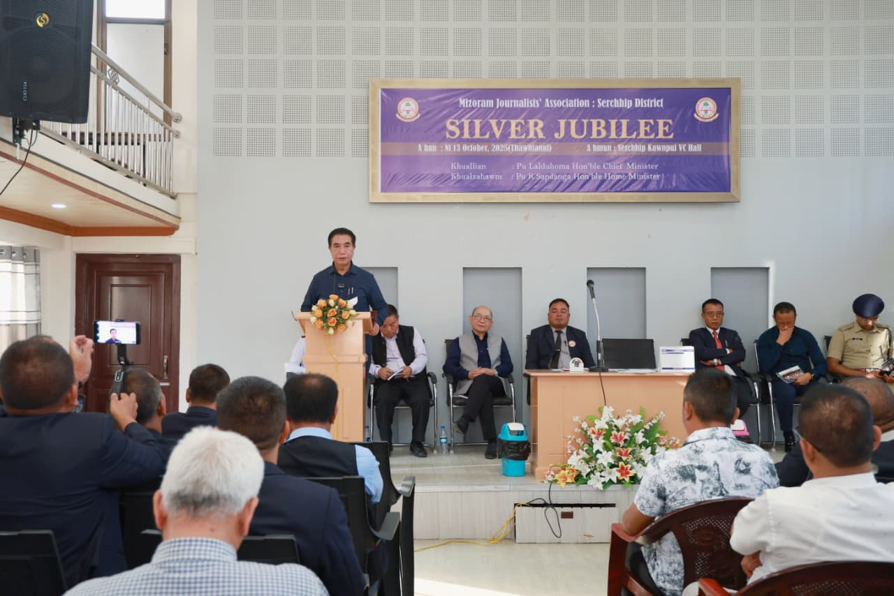 CM-in Serchhip MJA jubilee a hmanpui