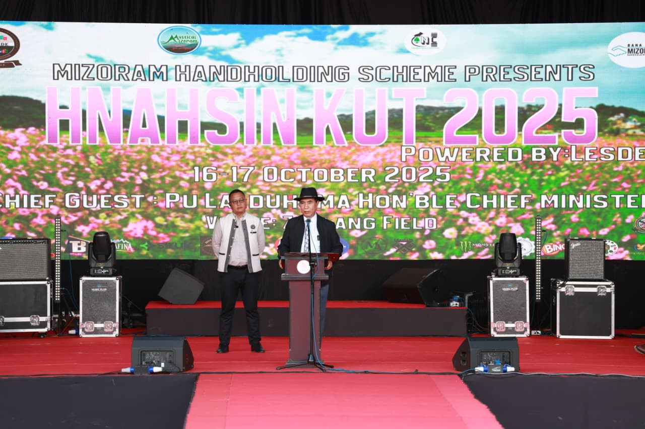 Chief Minister-in Hnahsin Kut a hawng