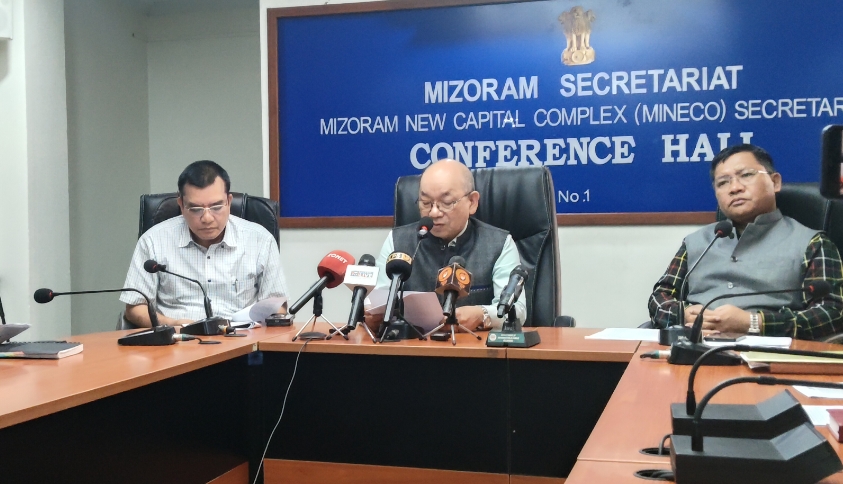 Mizoram Sawrkarin kawng dang lo turin ngen