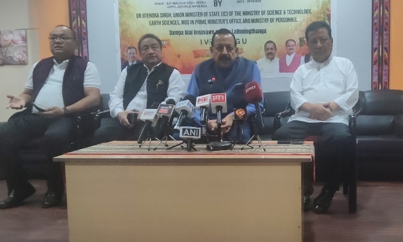 BJP kan tlin ngei ka ring &#8211; Dr. Jitendra Singh