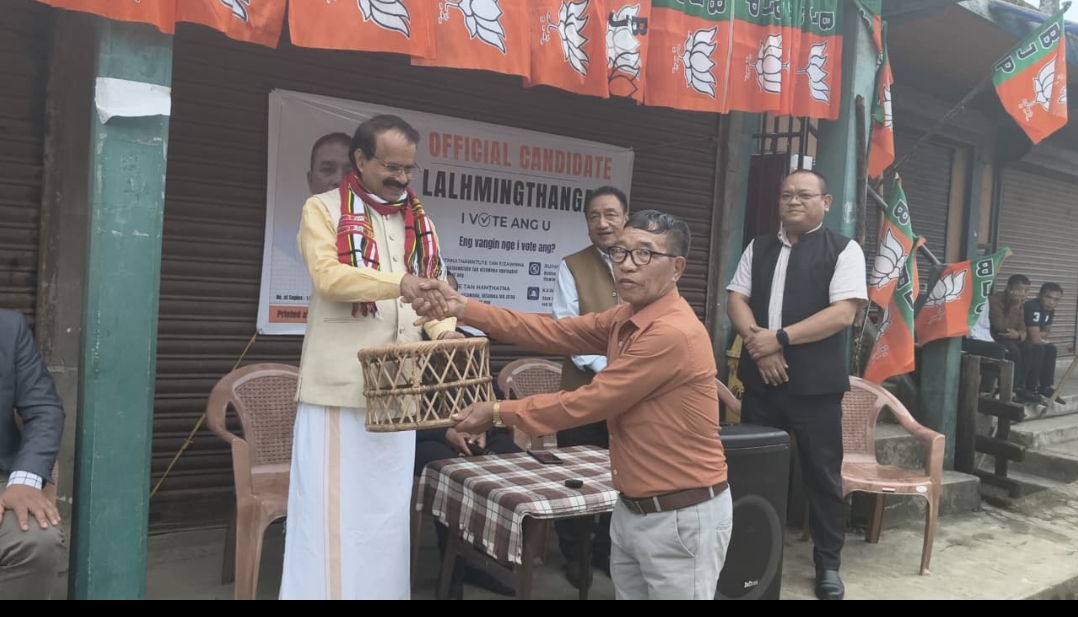 Union Minister zinga Kristian awm chhun a rawn campaign