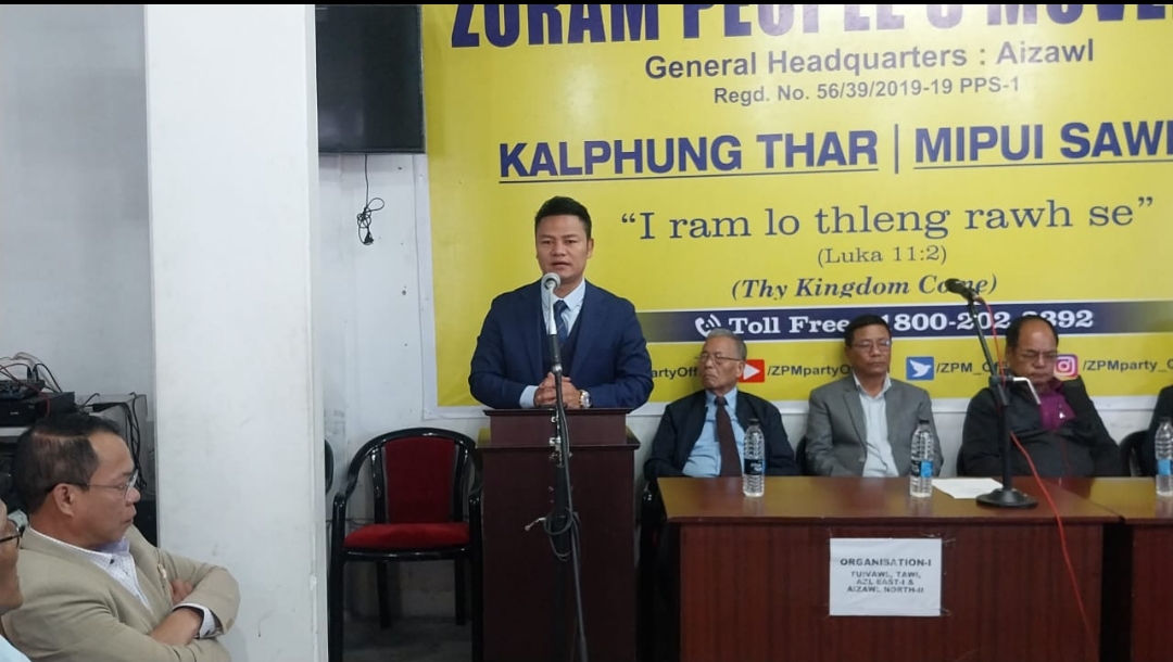 ZPM Office-ah Sailova’n thu a sawi