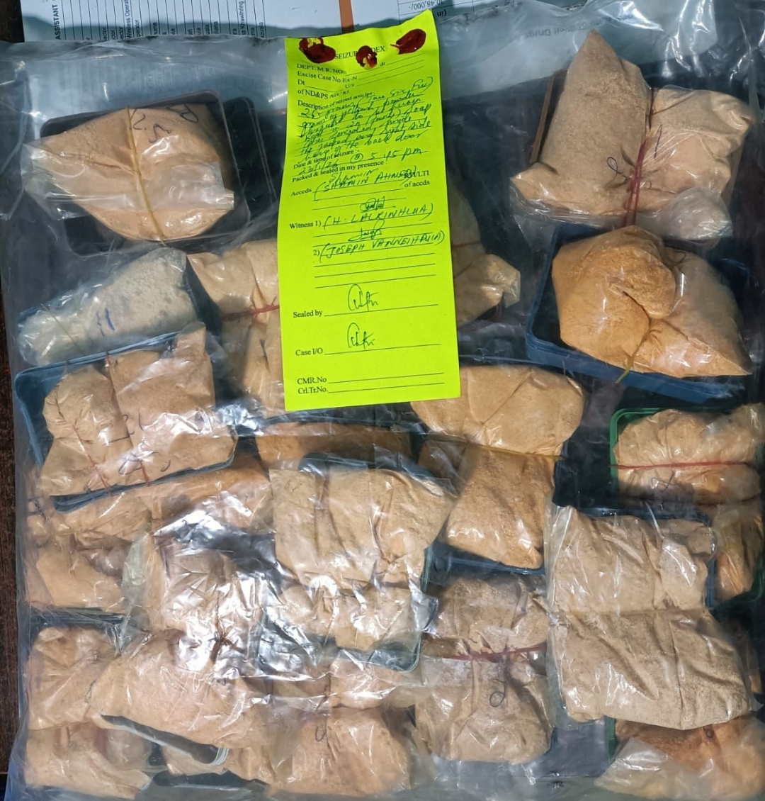 Hmun hnihah meth leh heroin an man