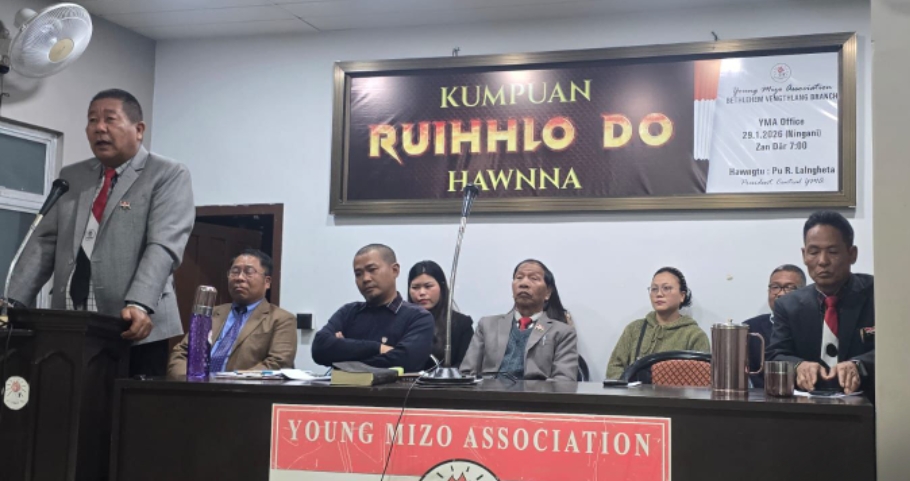 Ruihhlo doah sorkar an phur – R Lalngheta