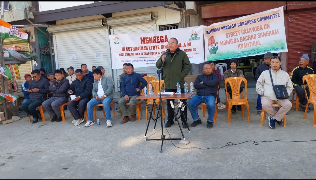 MNREGA thlak danglam tuar ber tur ZPM sorkar – Zodintluanga