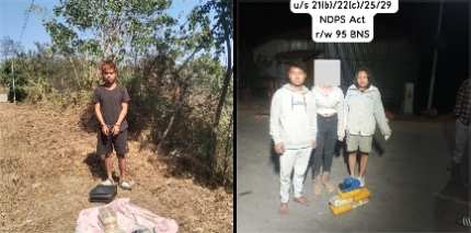 Maxi cab atangin meth leh heroin an man