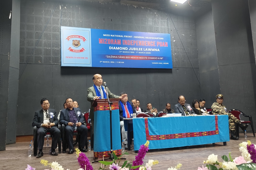 MNF-in Mizoram Independence Puan kum 60-na an lawm