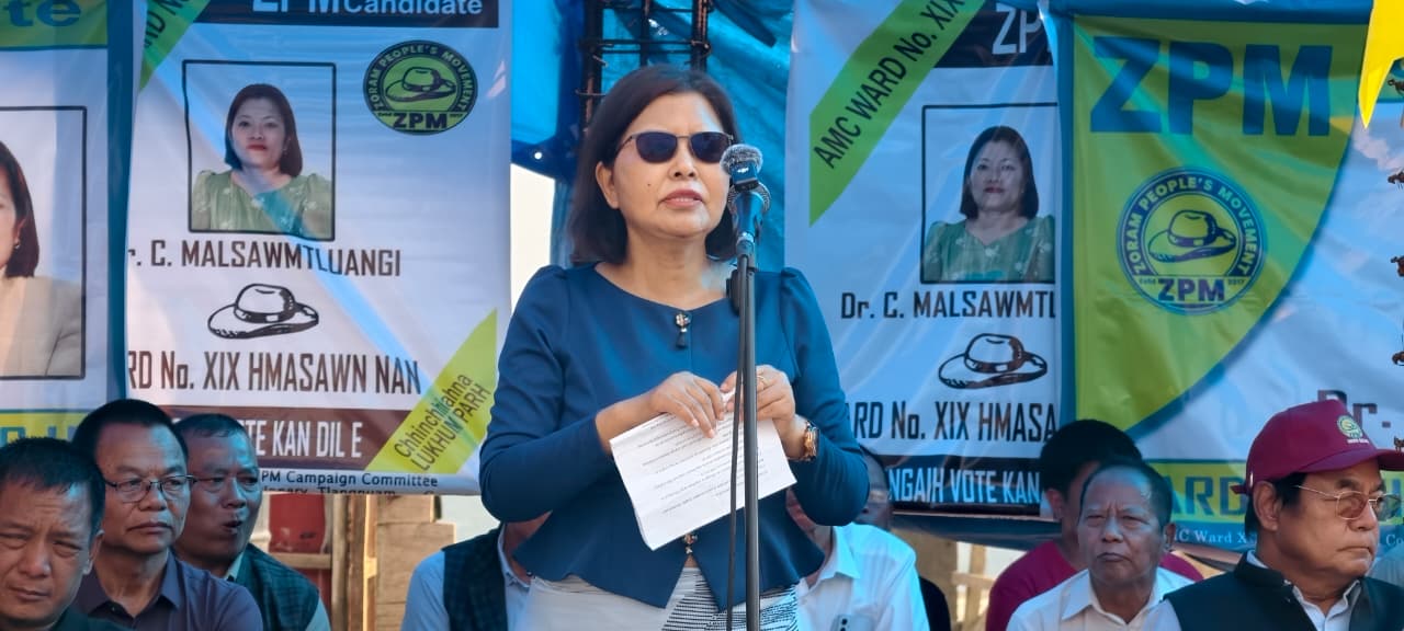 Mi thenkhatten MUHCS sawi hnawm an tum – Lalrinpuii