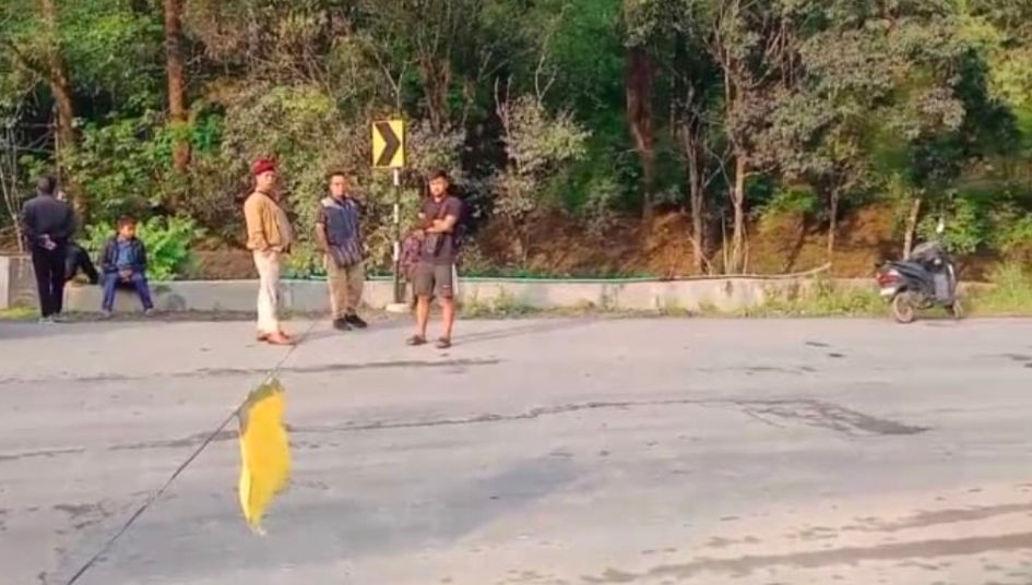 Lunglei Zobawkah road block