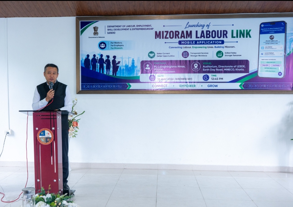 Mizoram Labour Link app tlangzarh