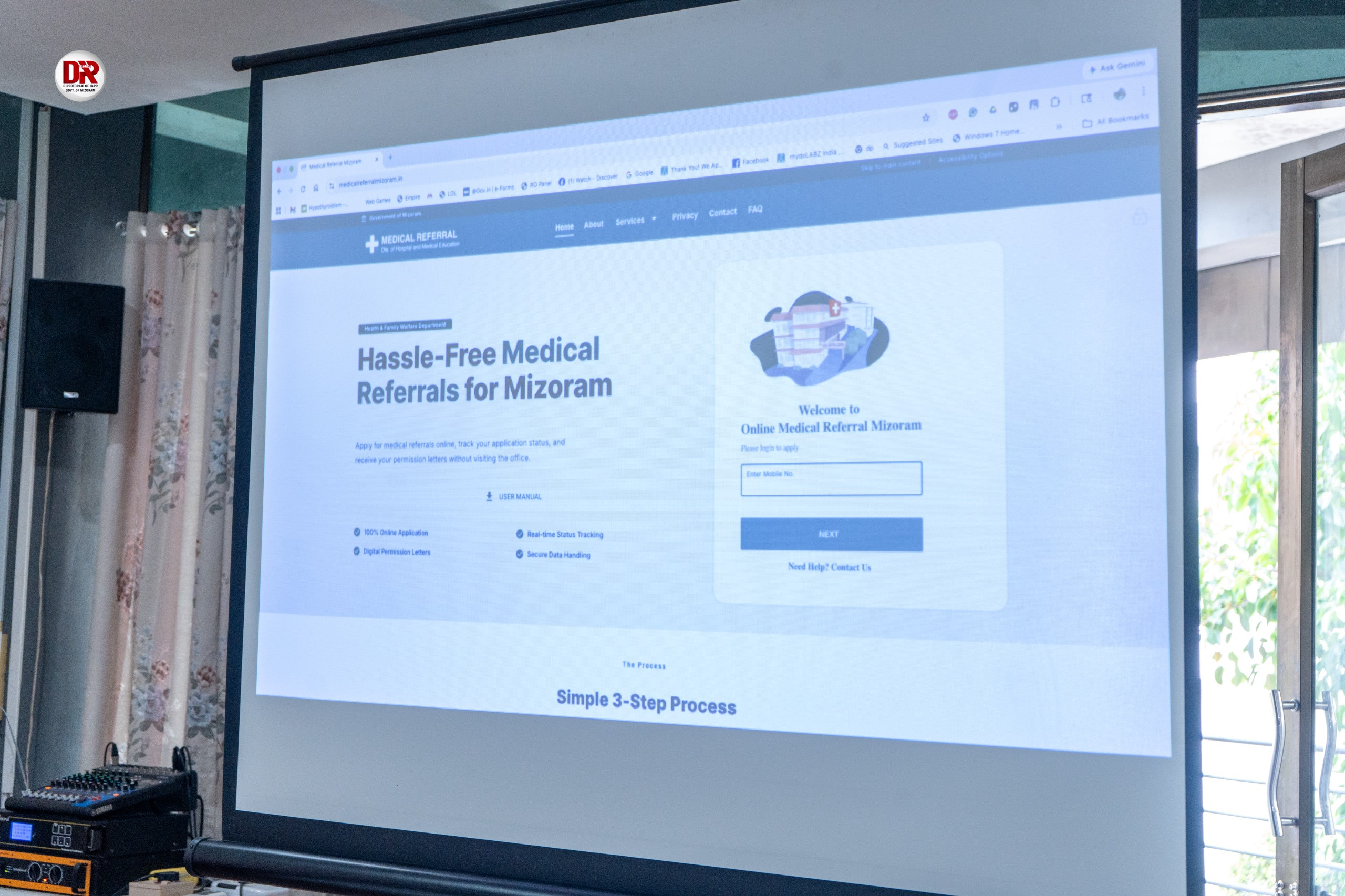 Online Medical Referral System tlangzarh