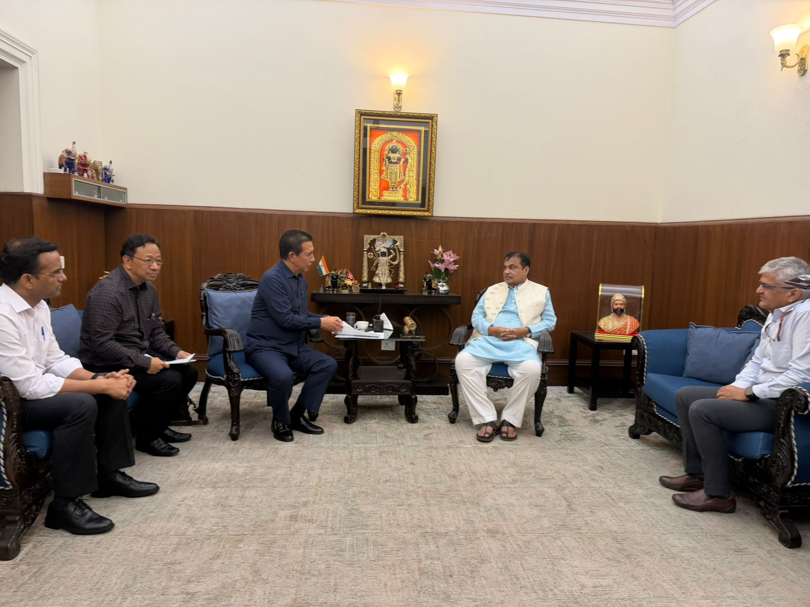CM leh MoRTH Minister an inkawm