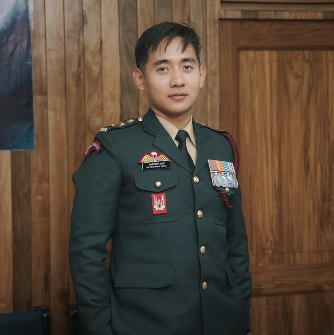 Mizo tlangvalin Kirti Chakra a dawng