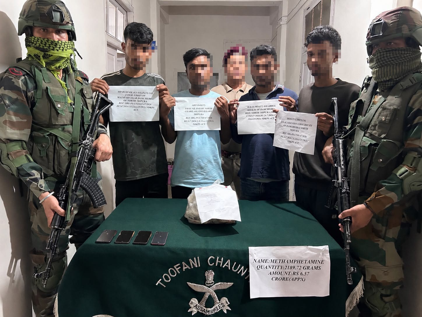 Methamphetamine thahnem tak an man