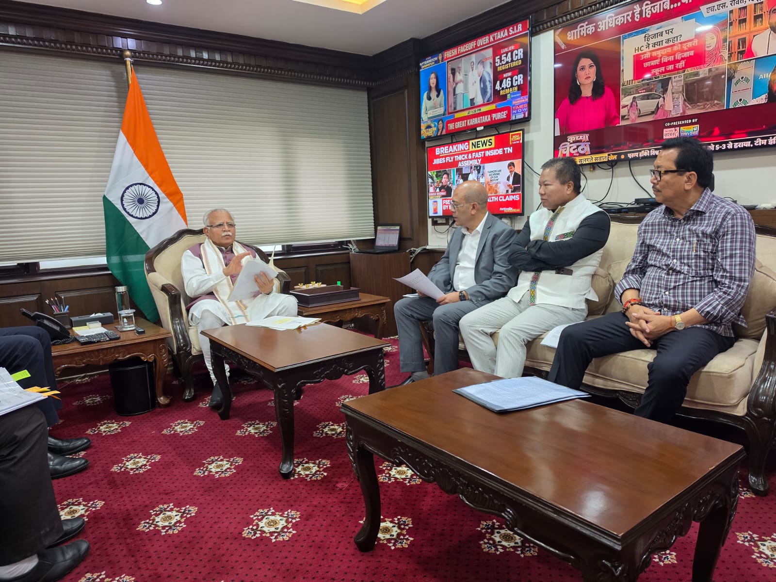 Union Minister-in hmarchhak Power Minister-te a kawm