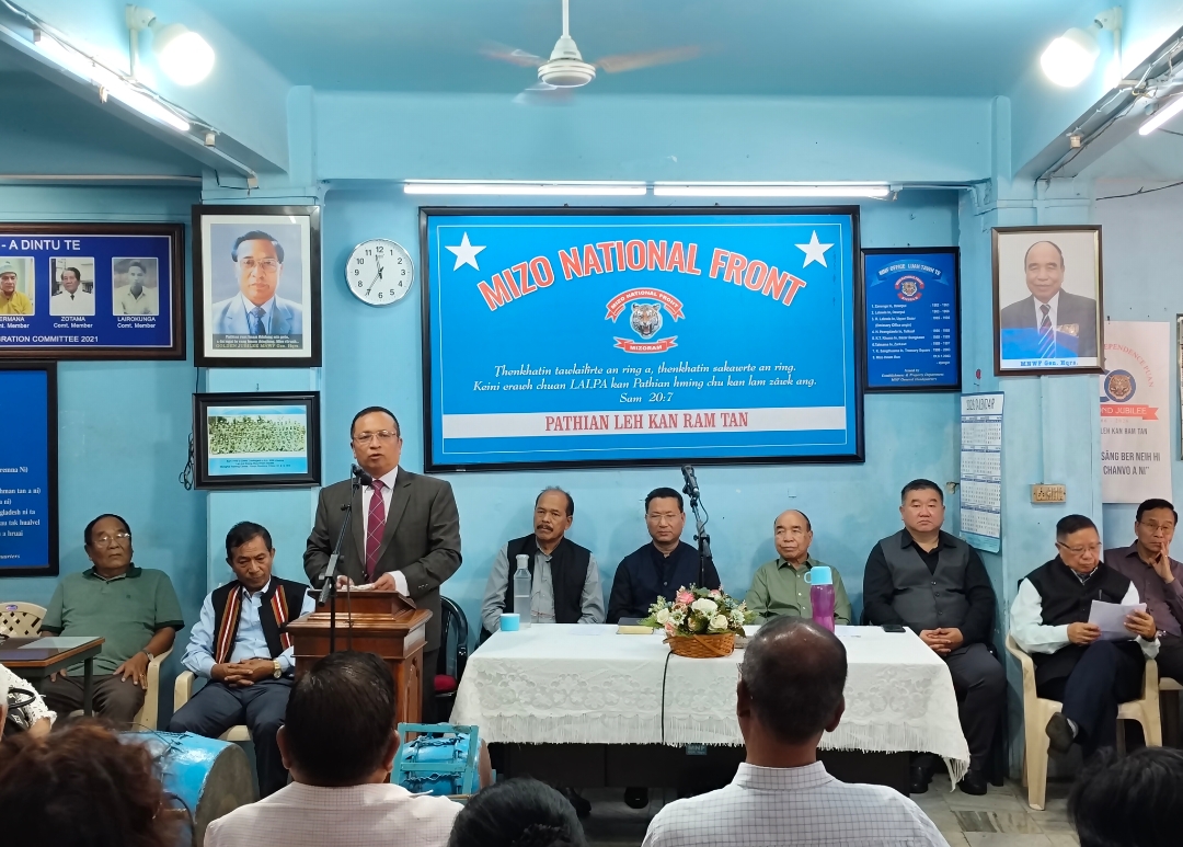 CM-in a sawi loh tawp tur a sawi – K Vanlalvena
