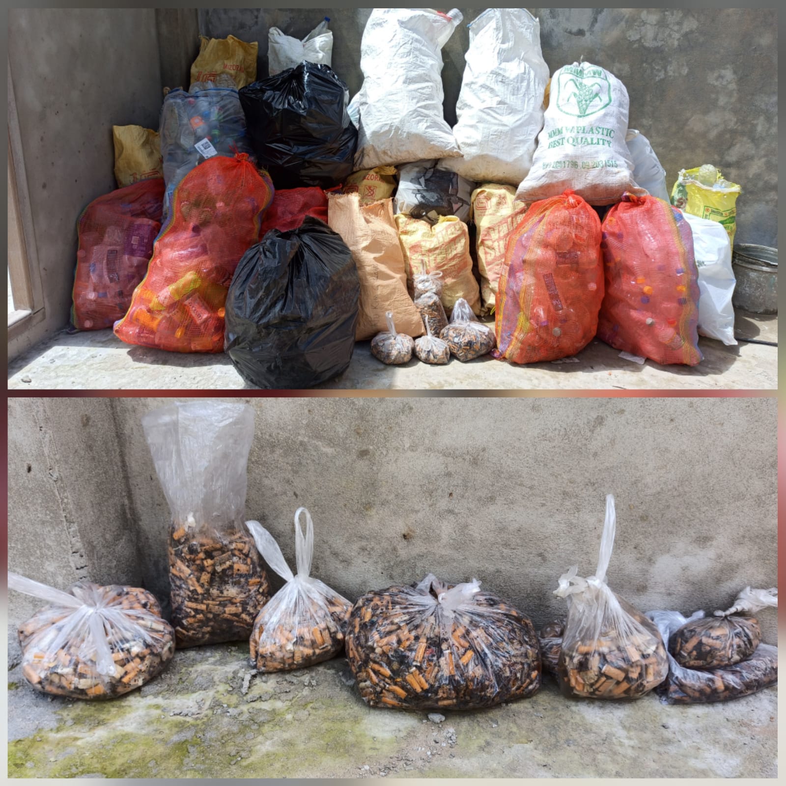 Plastic bottle leh meizial bung an lei