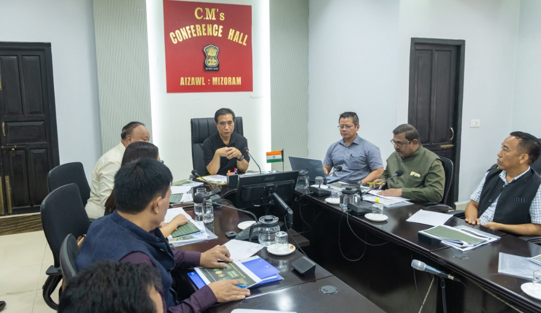 CM-in review meeting a neihpui