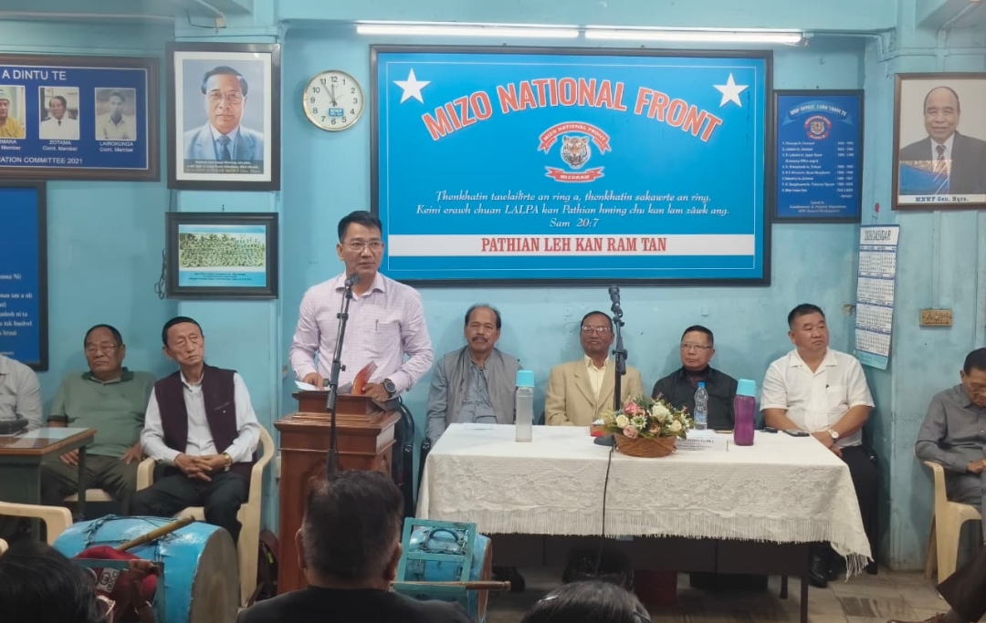 ZPM Sorkarin RTI an rapbet nasa – J Sawma Vanchhawng